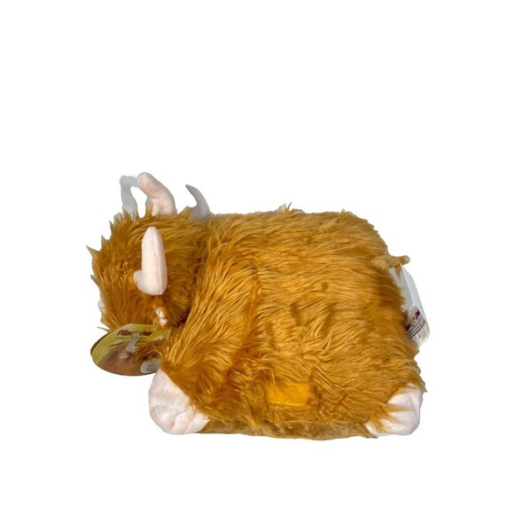 Pillow Pets Highland Cow 16" Pillow Pals Plush - Picture 13 of 16